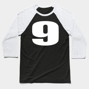 Player Number 9 Baseball T-Shirt